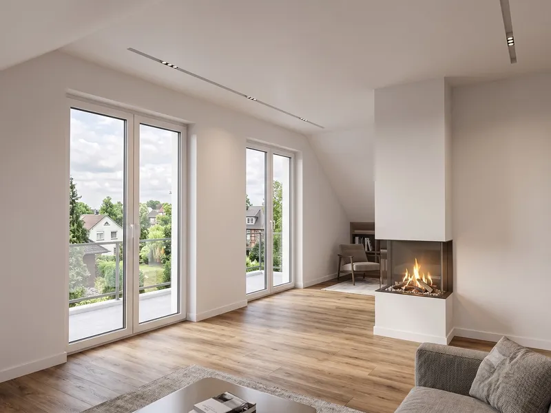 Exklusiver Erstbezug 2-Zimmer-Wohnung mit Klimaanlage, Einbauküche und Balkon in Berlin-Spandau — photo 1